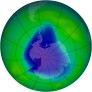 Antarctic Ozone 2007-11-08